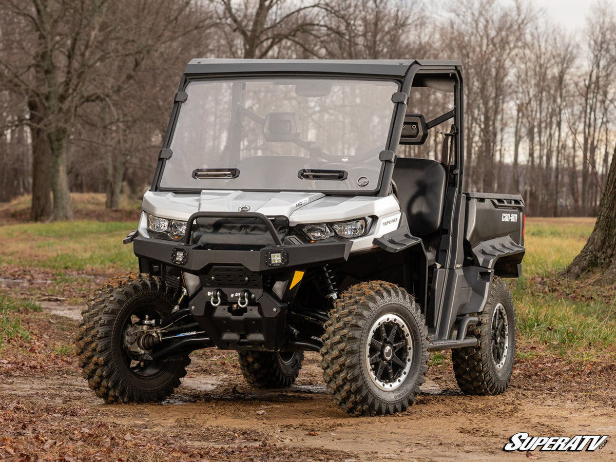 SuperATV HD7 Vented Full Windshield for Can-Am Defender - image 10