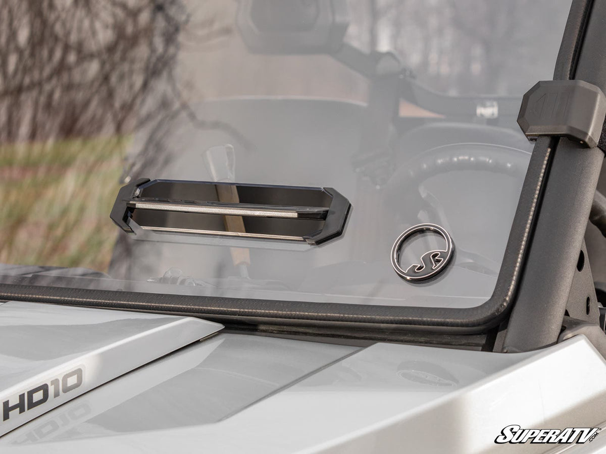 SuperATV HD5 Vented Full Windshield for Can-Am Defender - image 18