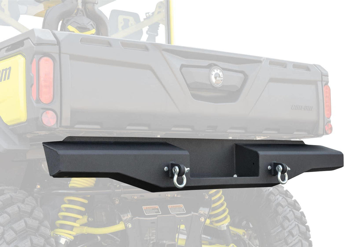 SuperATV HD8 Sheet Metal Rear Bumper for Can-Am Defender
