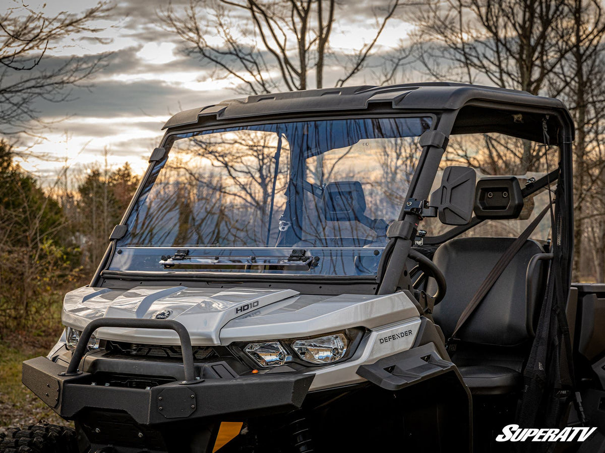 SuperATV HD8 Vented Full Windshield for Can-Am Defender - image 14