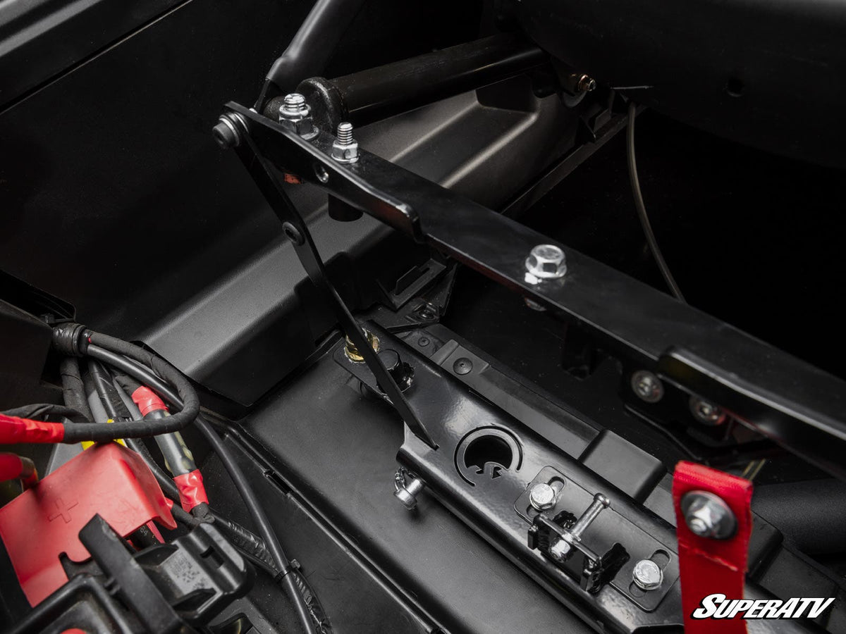 SuperATV Flip-Up Seat Base for Can-Am Maverick X3 - image 5