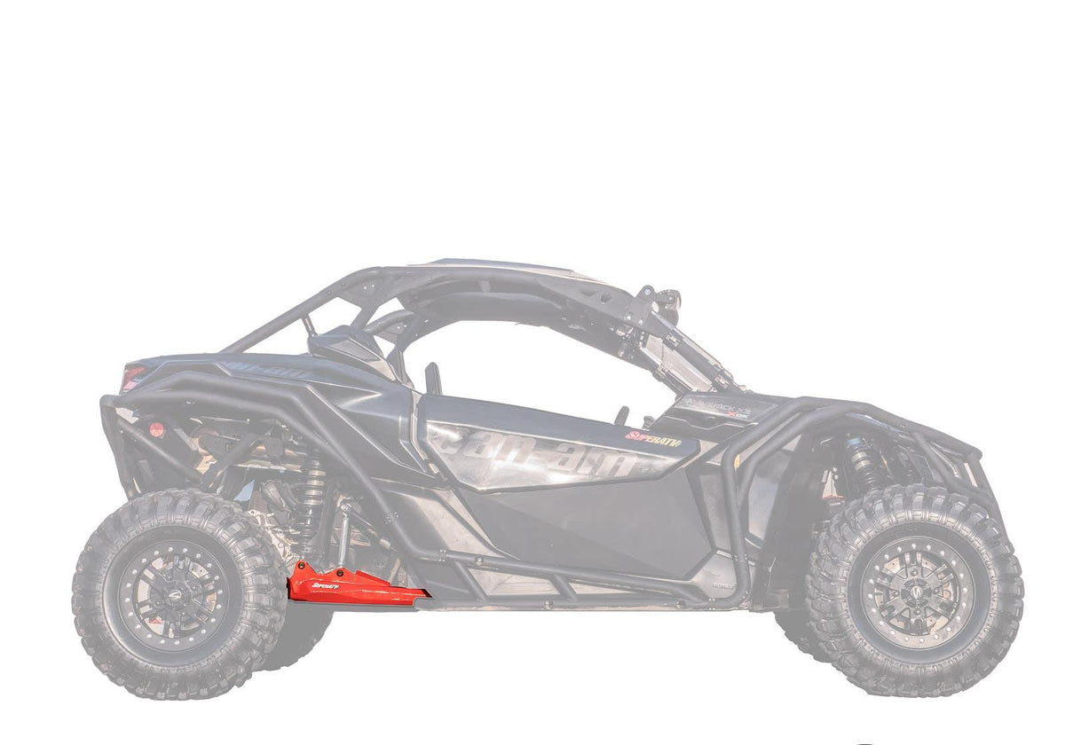 SuperATV 64in. High Clearance Rear Trailing Arms for Can-Am Maverick X3