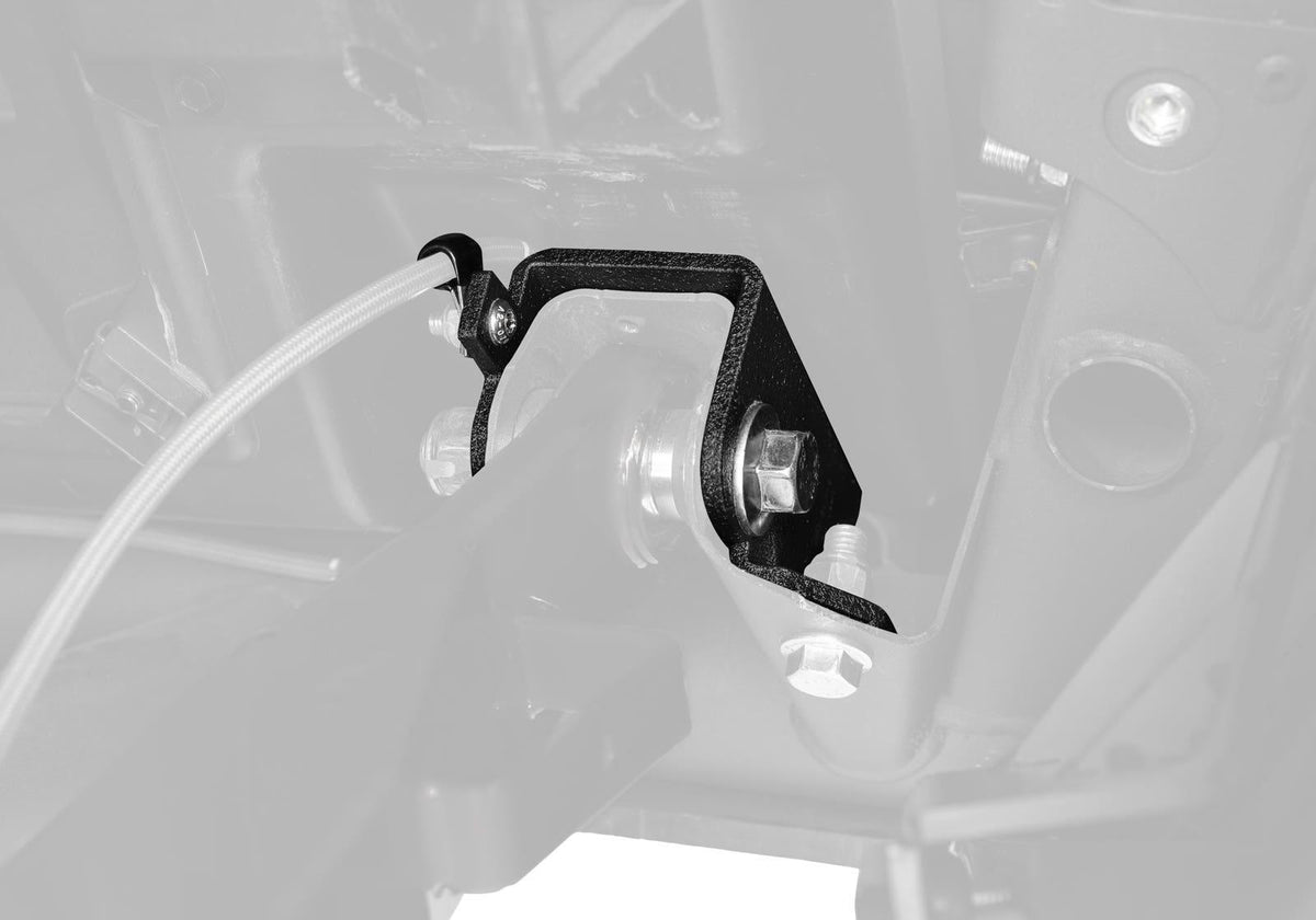 SuperATV Rear Trailing Arm Reinforcement Brackets for Can-Am Maverick R