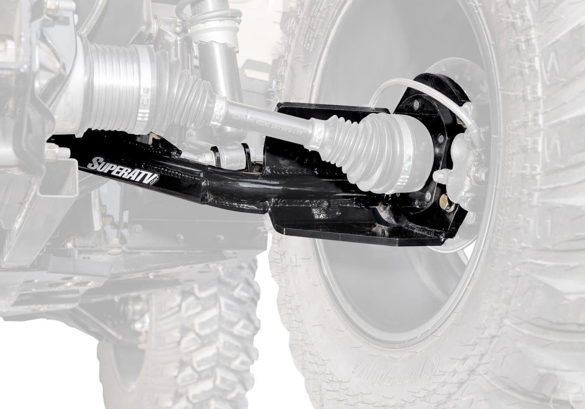 SuperATV High-Clearance 2in. Rear Offset Trailing Arms for Can-Am Renegade