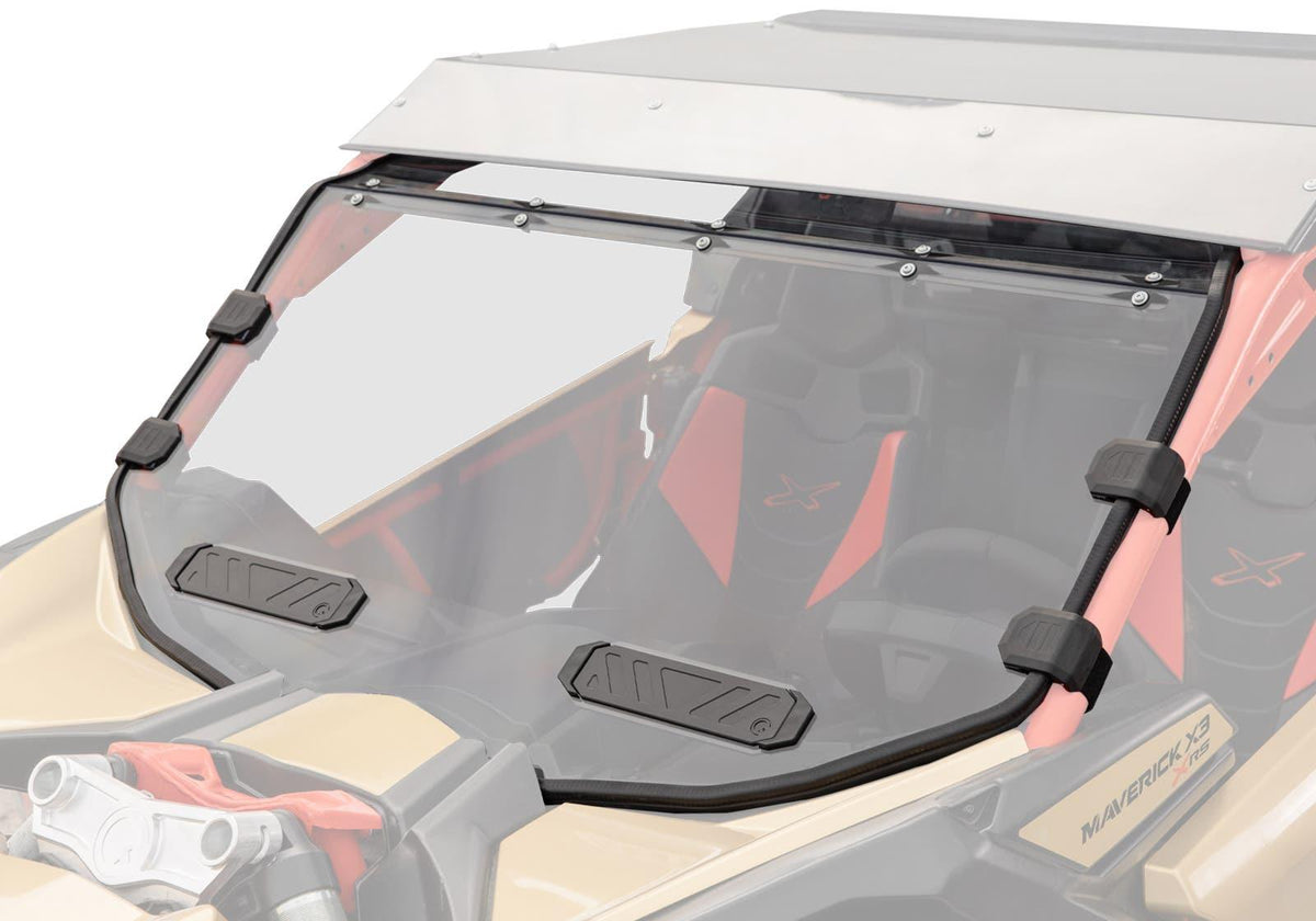 SuperATV Vented Full Windshield for Can-Am Maverick X3 - image 13