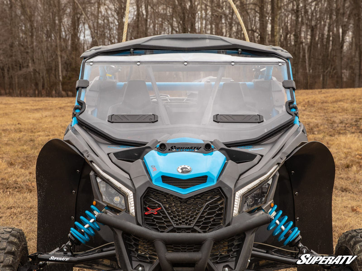 SuperATV Vented Full Windshield for Can-Am Maverick X3 - image 9