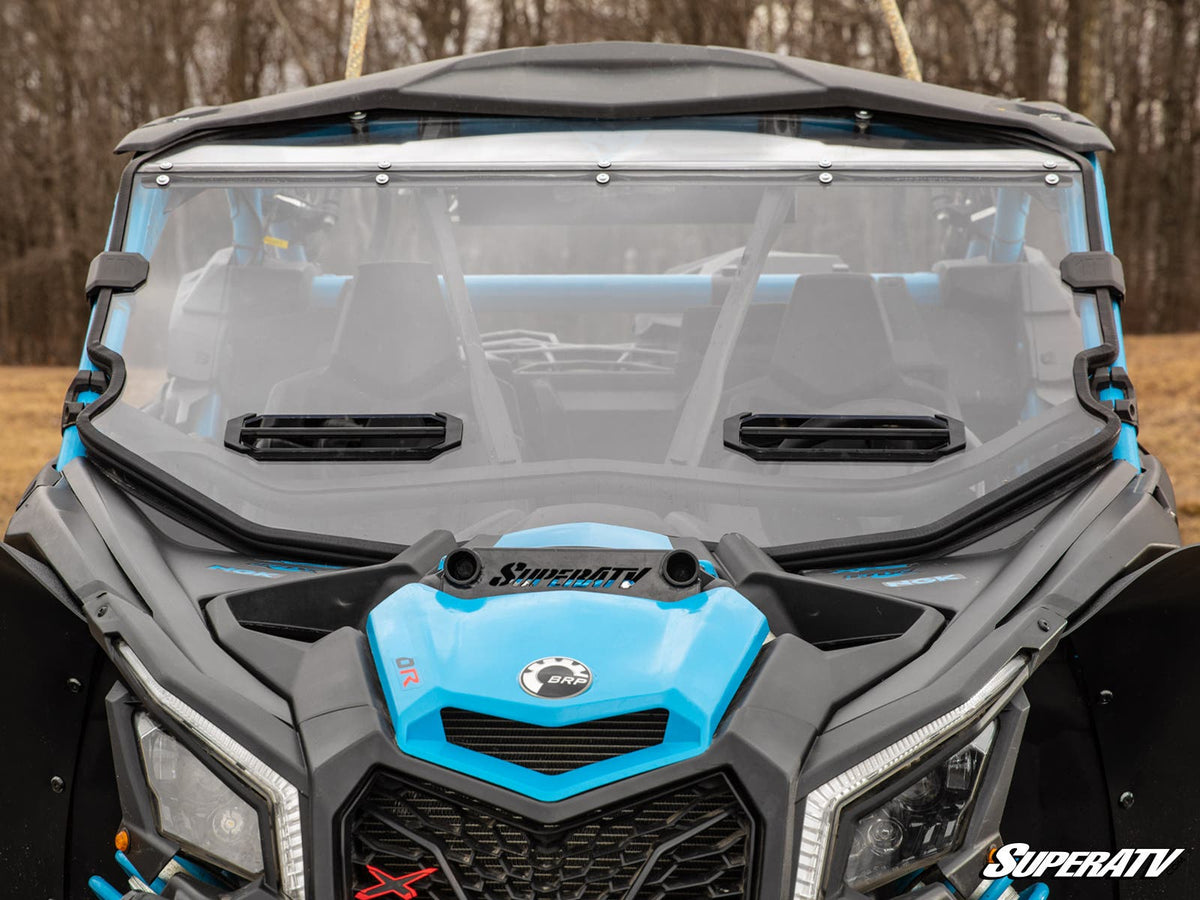 SuperATV Vented Full Windshield for Can-Am Maverick X3 - image 12