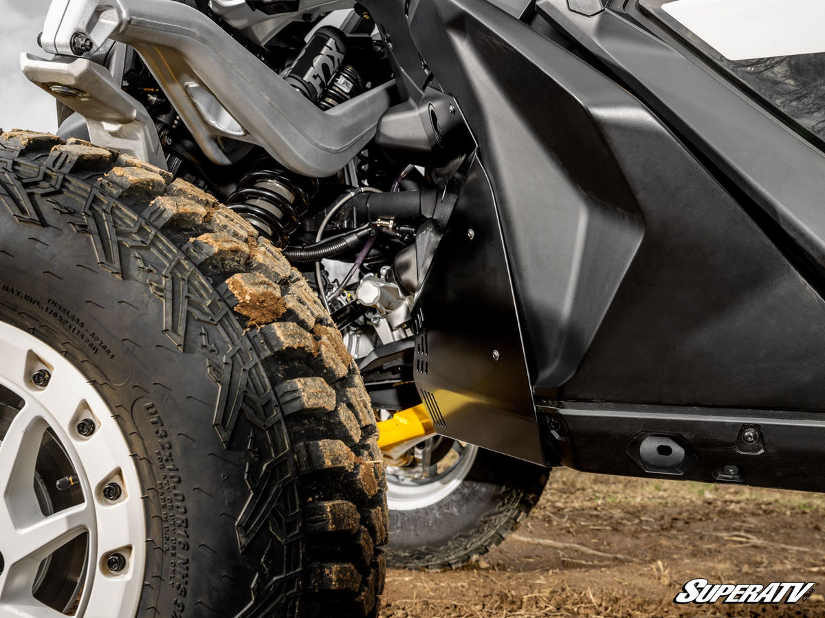 SuperATV Front Inner Fender Guards for Can-Am Maverick R - image 5