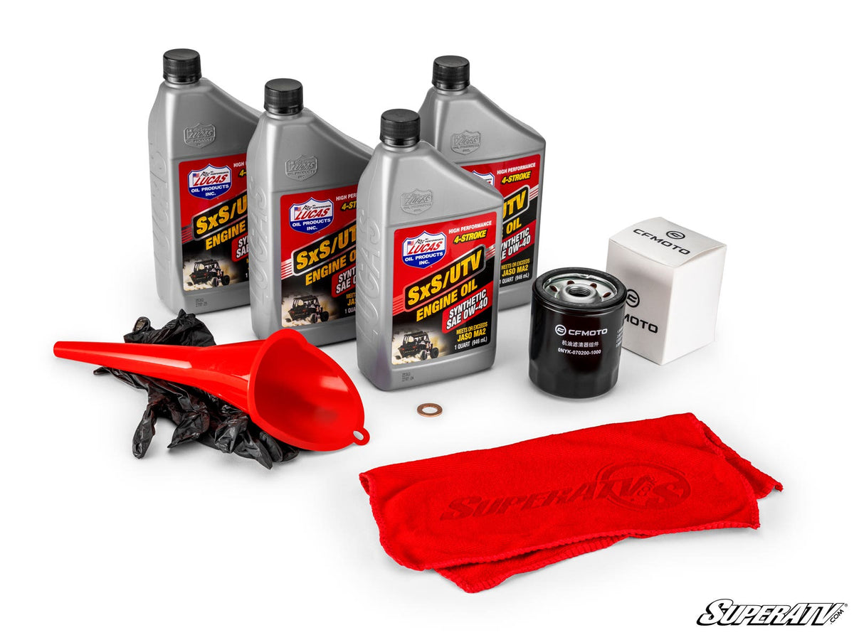 Up and Running Up & Running CFMOTO UForce Oil Change Kit - image 2