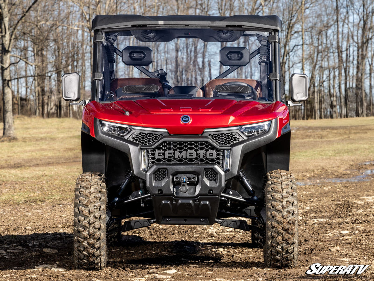 SuperATV CFMOTO UForce U10 Pro Vented Full Windshield - image 2