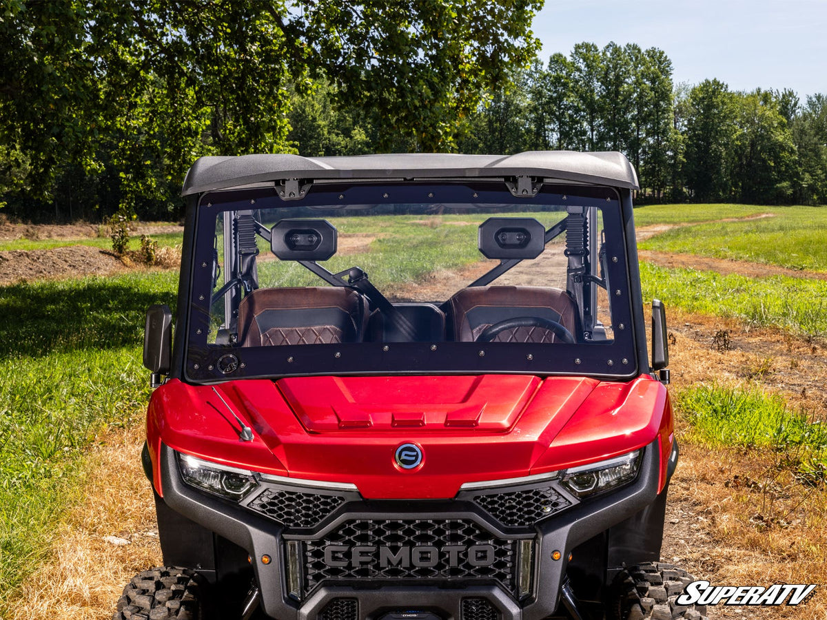 SuperATV MaxDrive Power Flip Windshield for CFMOTO U10 Pro - image 3