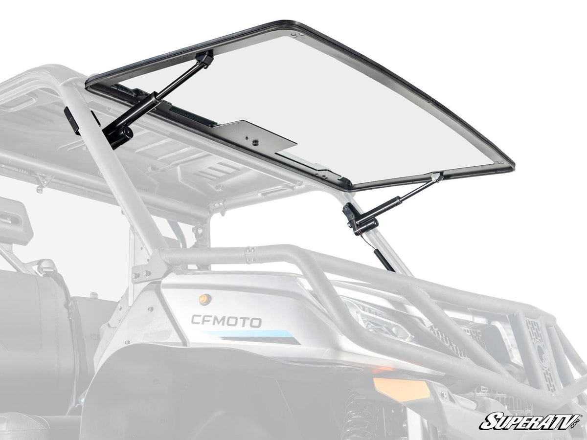 SuperATV MaxDrive Power Flip Glass Windshield for CFMOTO UForce 1000 - image 14