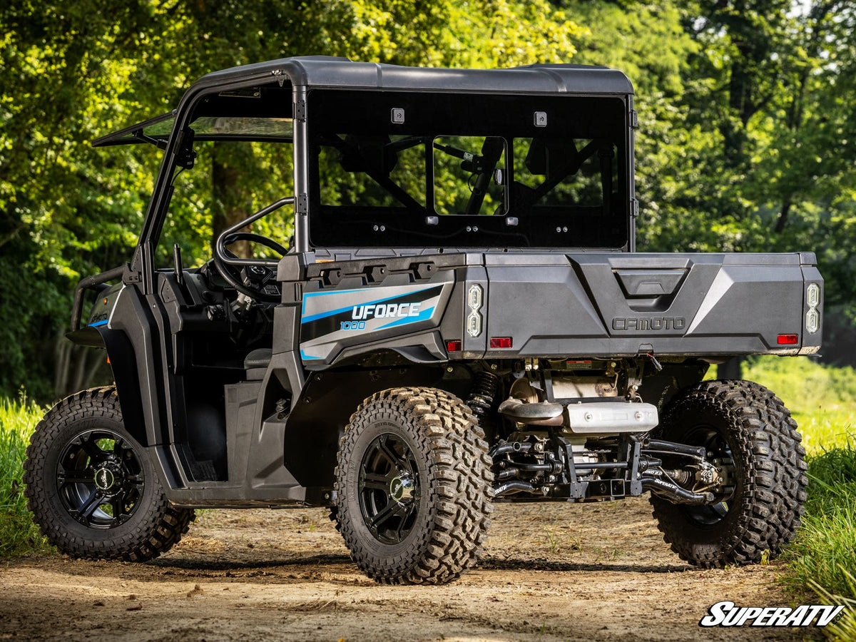 SuperATV Glass Sliding Rear Windshield for CFMOTO UForce 1000 - image 2