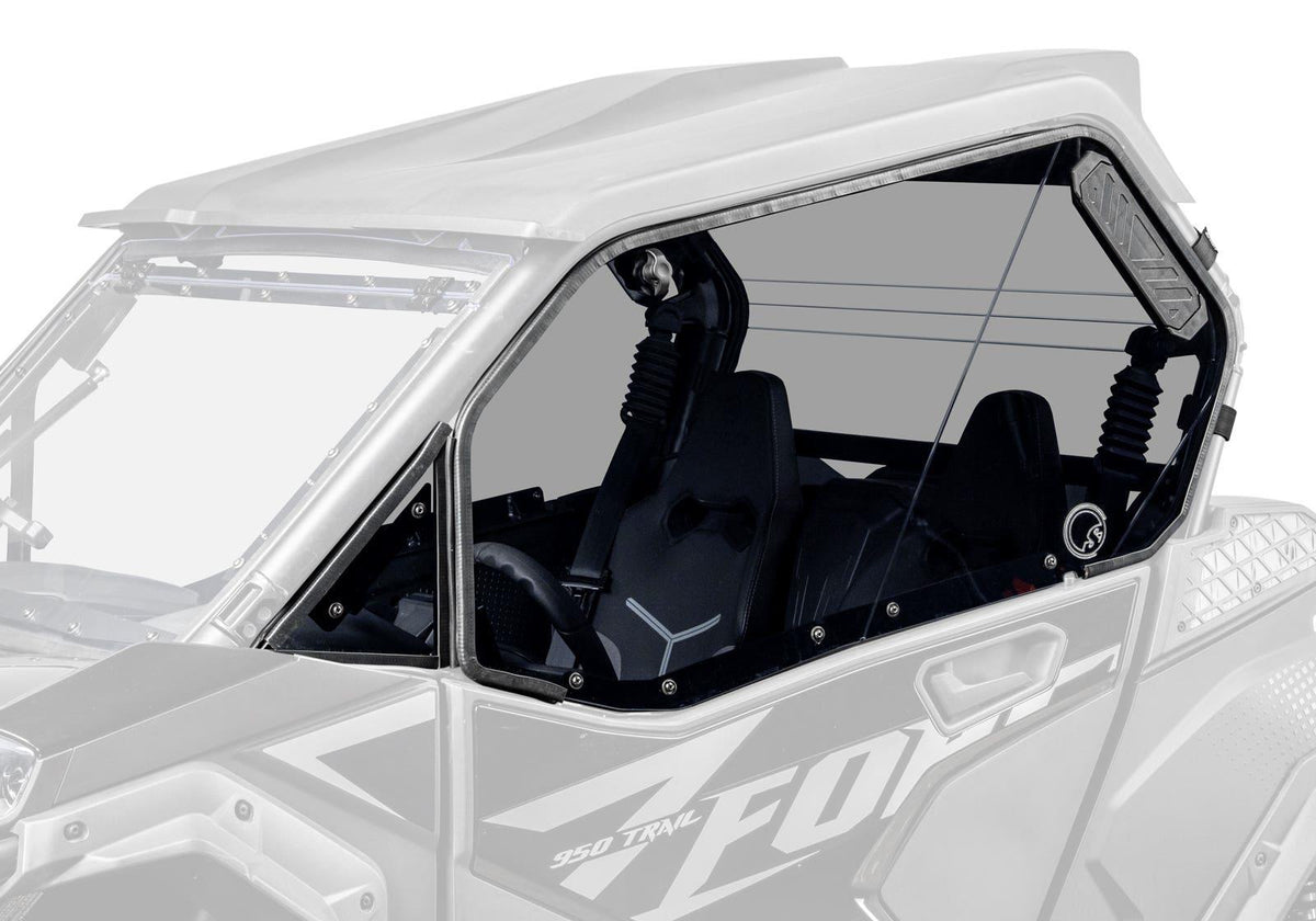 SuperATV Hard Cab Enclosure Upper Doors for CFMOTO ZForce 800 Trail