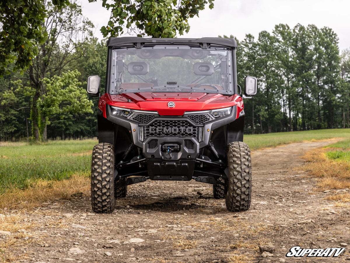 SuperATV CFMOTO UForce U10 Pro Scratch-Resistant Flip Windshield - image 2