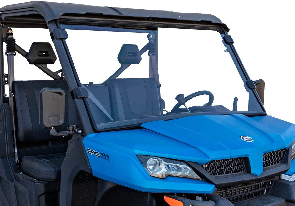 SuperATV Scratch Resistant Full Windshield for CFMOTO UForce 1000