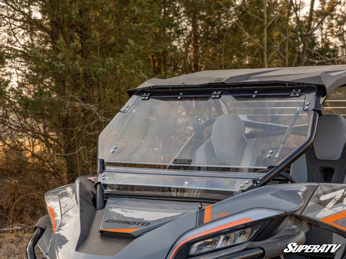 SuperATV Scratch Resistant Flip Windshield for CFMOTO ZForce 950 - image 2