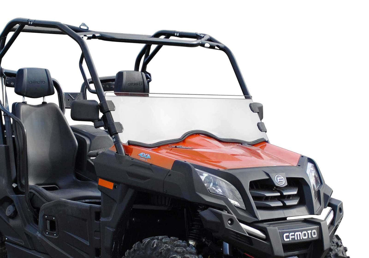 SuperATV Scratch-Resistant Half Windshield for CFMOTO UForce 500