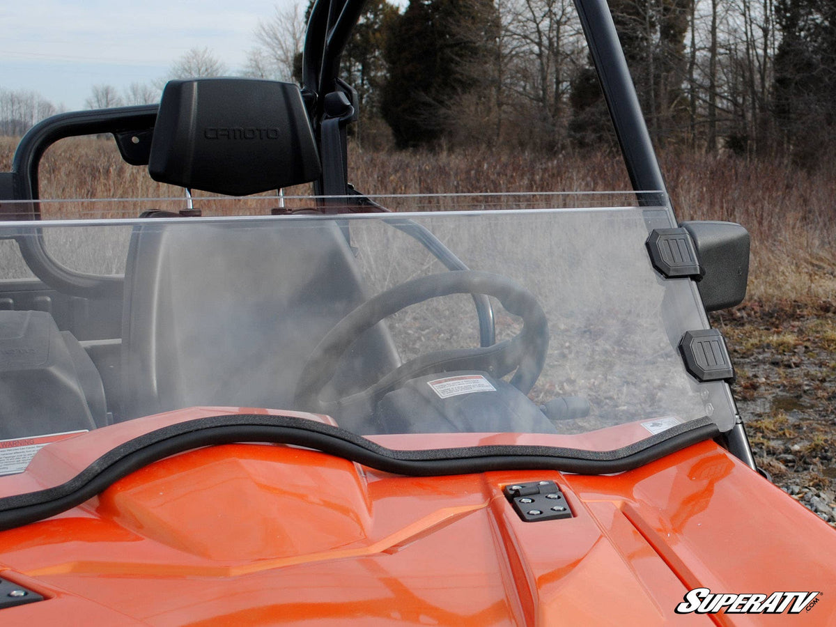 SuperATV Scratch-Resistant Half Windshield for CFMOTO UForce 500 - image 2
