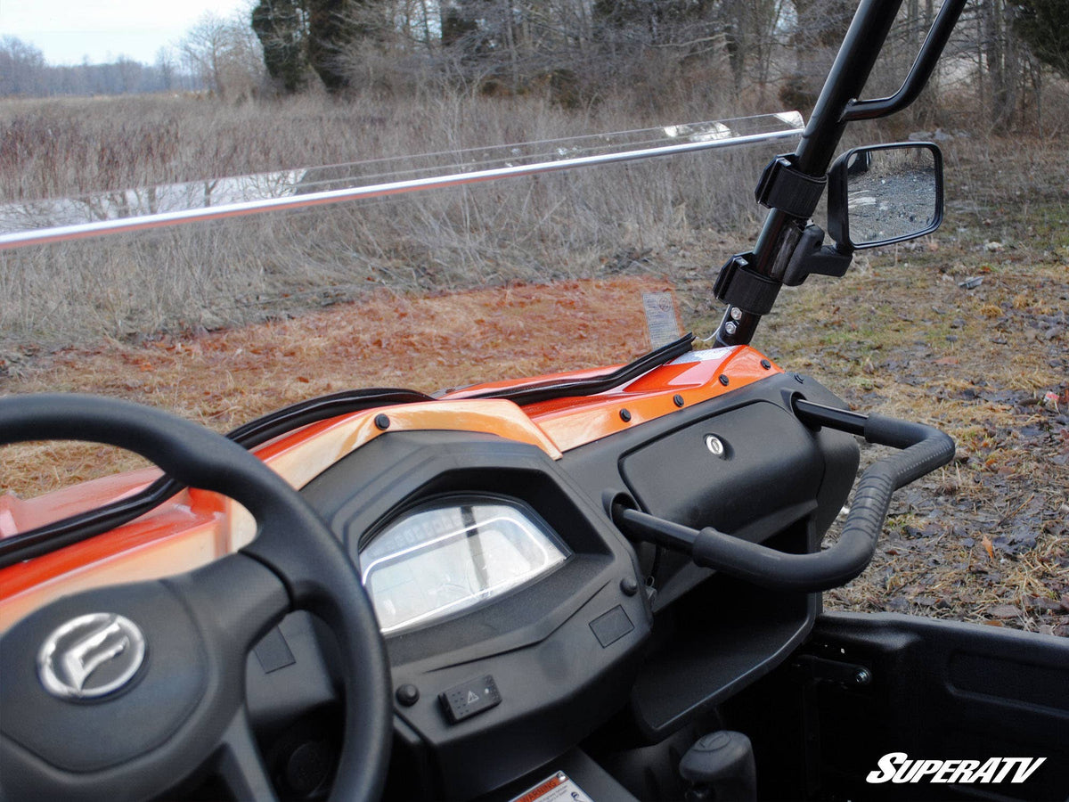 SuperATV Scratch-Resistant Half Windshield for CFMOTO UForce 500 - image 3