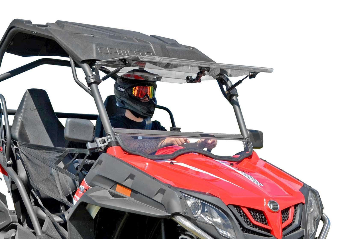 SuperATV Flip Windshield for CFMOTO ZForce