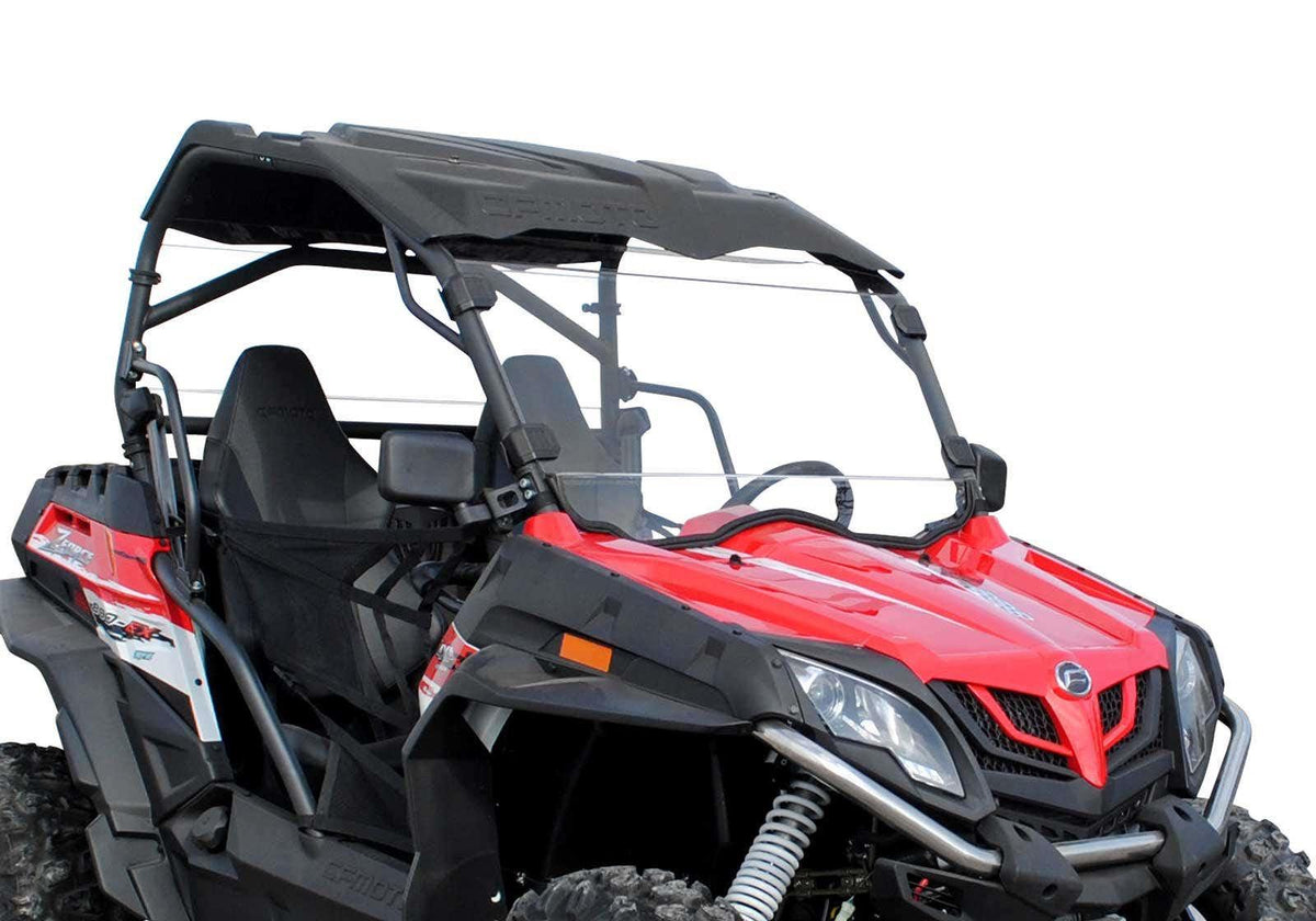 SuperATV Scratch Resistant Full Windshield for CFMOTO ZForce 1000