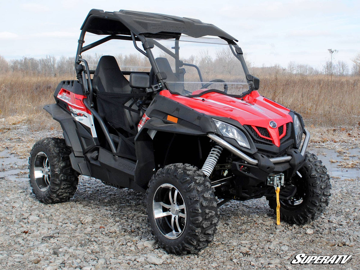 SuperATV Scratch-Resistant Full Windshield for CFMOTO ZForce 500 - image 3