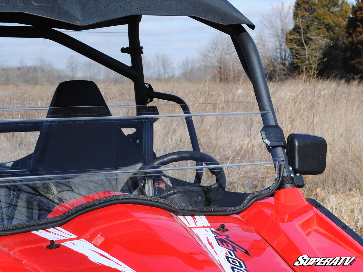 SuperATV Scratch-Resistant Half Windshield for CFMOTO ZForce 500 - image 4