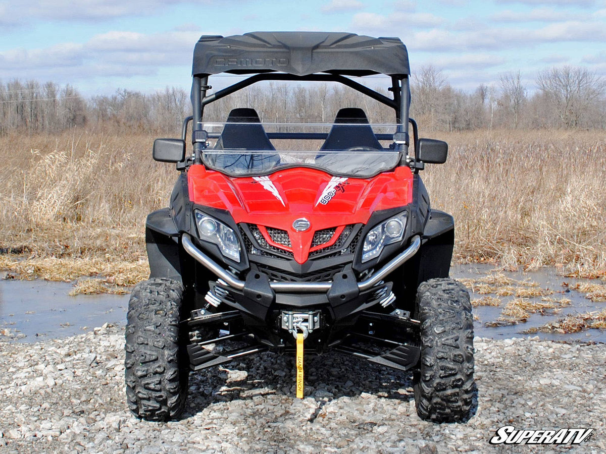 SuperATV Scratch-Resistant Half Windshield for CFMOTO ZForce 1000 - image 4