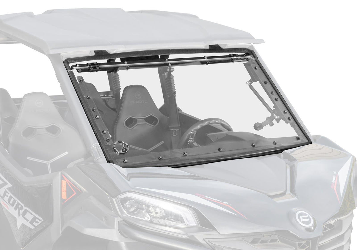 SuperATV Flip Windshield for CFMOTO ZForce 800 Trail