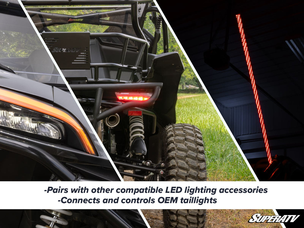 SuperATV Deluxe Self-Canceling Turn Signal Kit for CFMOTO ZForce 950 - image 2