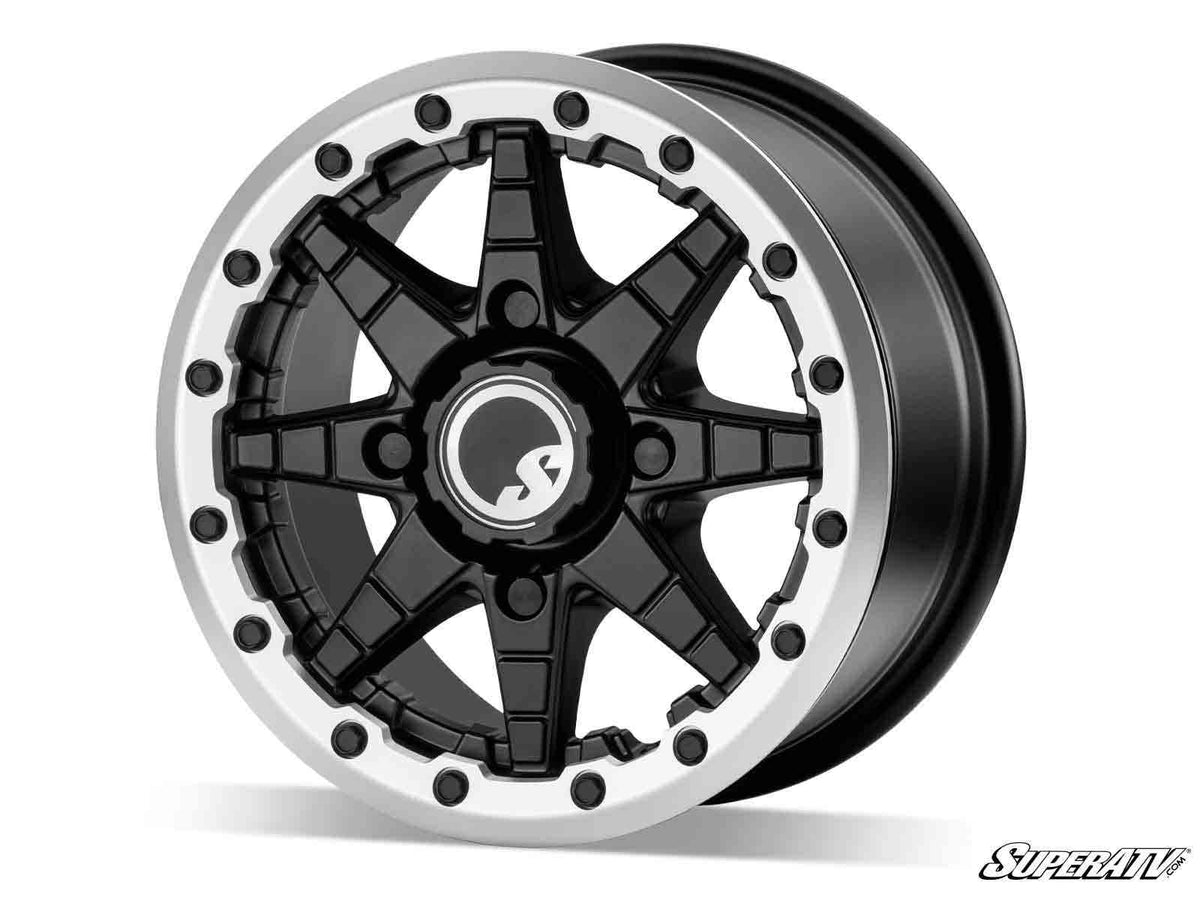 SuperATV Intimidator Tires 28x10x14 on 14in. Healy Lock Series Wheels 4/156 Pattern - image 3