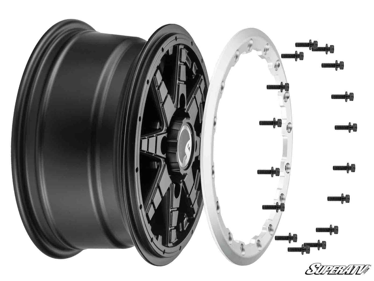 SuperATV Intimidator Tires 28x10x14 on 14in. Healy Lock Series Wheels 4/137 Pattern - image 5
