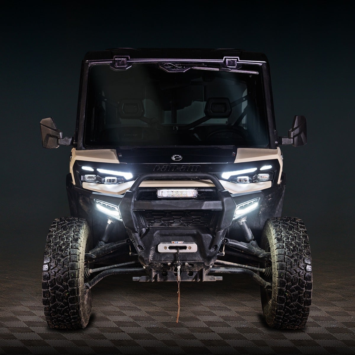 Can-Am Defender HD11 Apex Bumper Light Inserts