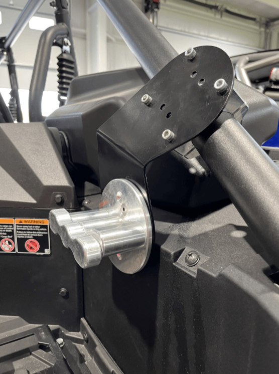 Kawasaki KRX Rotopax Mount — Kawasaki KRX Rotopax Mount by AJK Offroad Installed