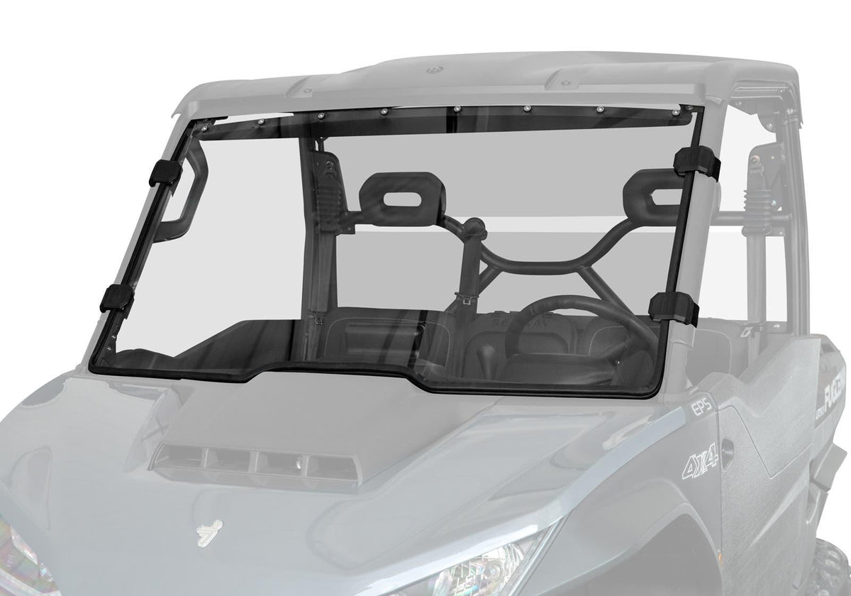 SuperATV Scratch-Resistant Full Windshield for Segway Fugleman UT10