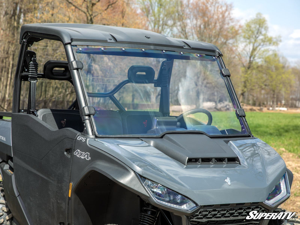 SuperATV Scratch-Resistant Full Windshield for Segway Fugleman UT10 - image 2
