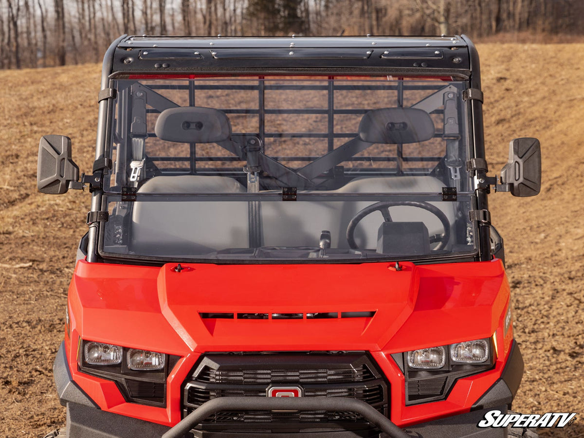 SuperATV JSV Scratch-Resistant Flip Down Windshield for Gravely Atlas - image 5