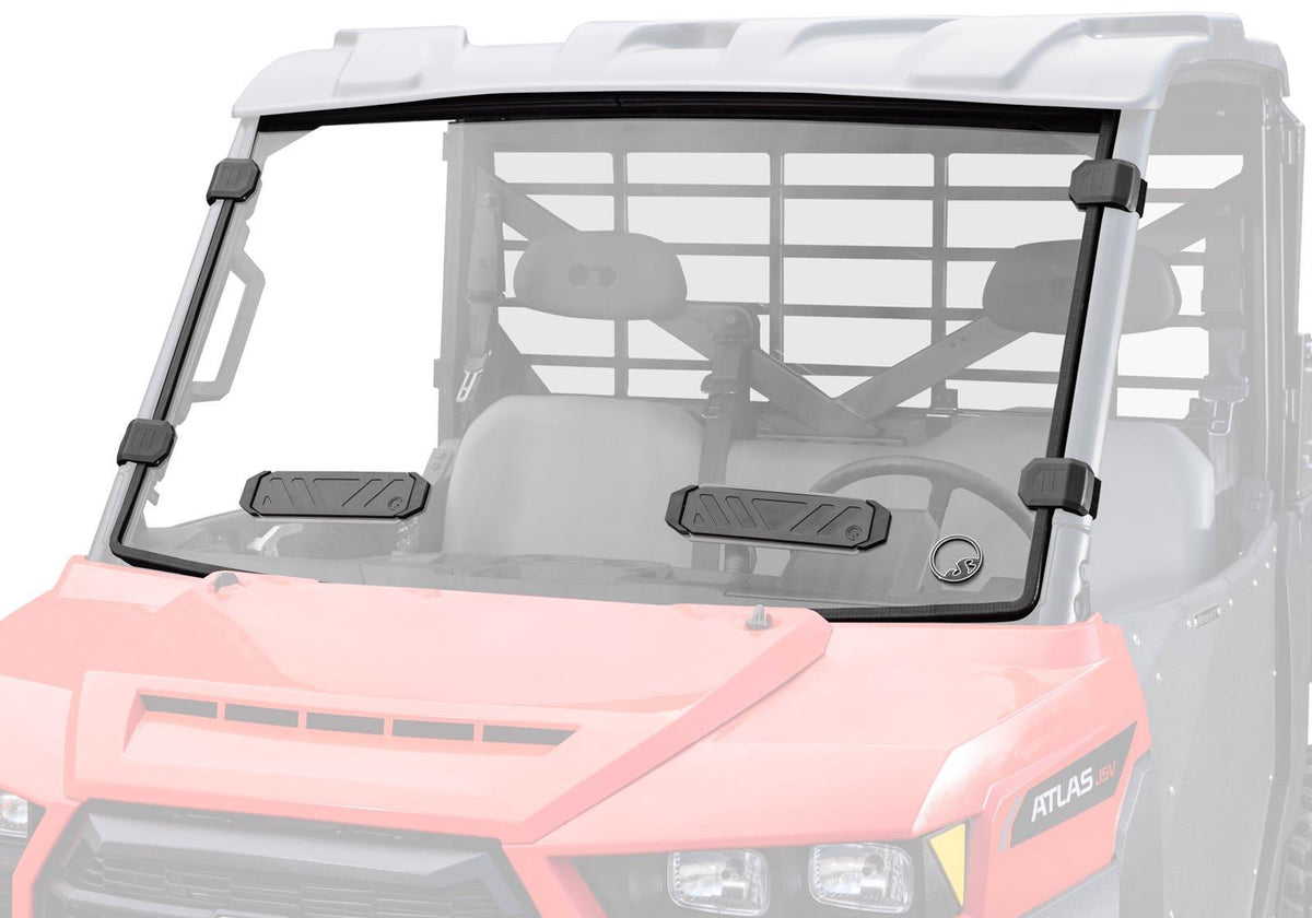 SuperATV JSV Vented Full Windshield for Gravely Atlas - image 7