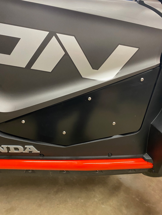 Honda Talon Door Bags — Honda Talon Door Bags by AJK Offroad Exterior of Talon Showing How Bags Look Installed