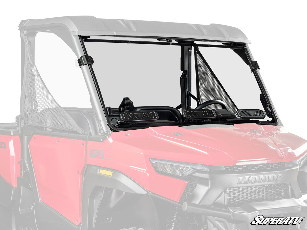 SuperATV Vented Full Windshield for Honda Pioneer 1000 - image 2