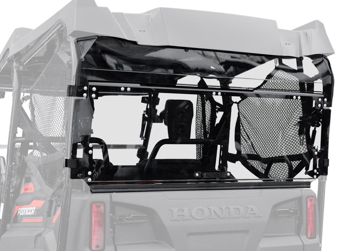 SuperATV Rear Windshield for Honda Pioneer 700-4
