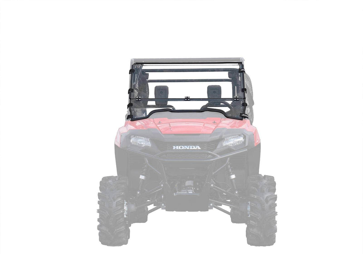 SuperATV Flip Down Windshield for Honda Pioneer 700