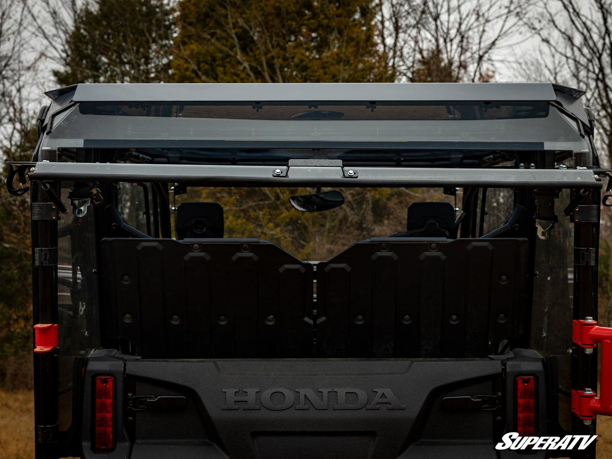 SuperATV Rear Flip Windshield for Honda Pioneer 1000-5 - image 3