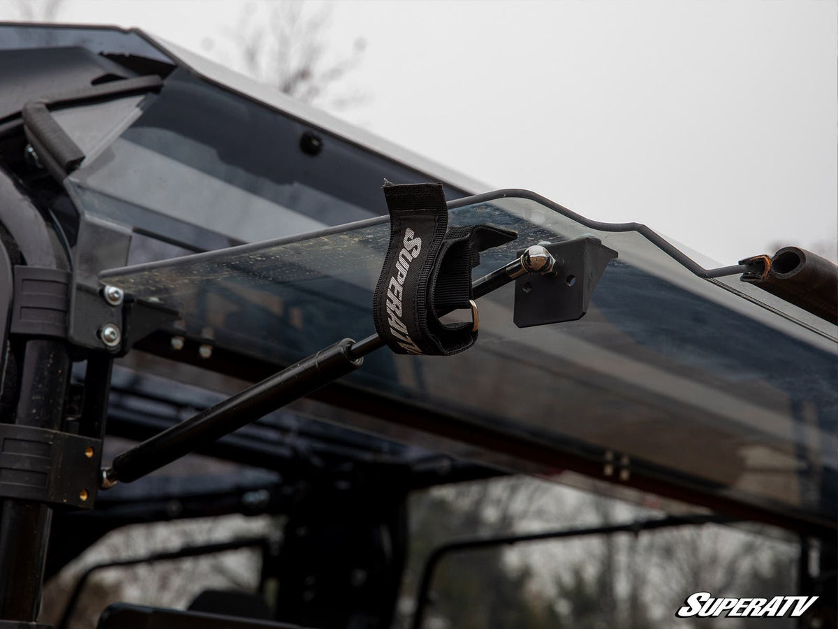 SuperATV Rear Flip Windshield for Honda Pioneer 1000-5 - image 5
