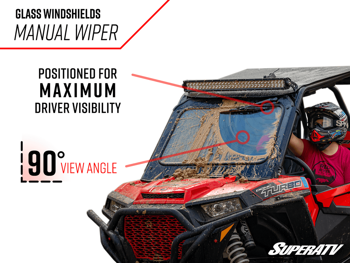 SuperATV Glass Windshield for Ranger 1000 - image 5