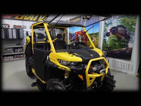 SuperATV HD7 Aluminum Doors for Can-Am Defender - image 3