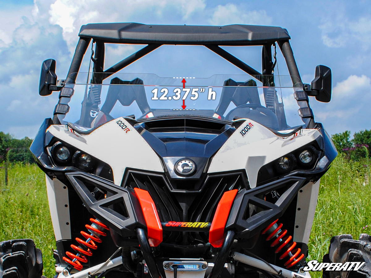 SuperATV Can-Am Maverick Half Windshield - image 8