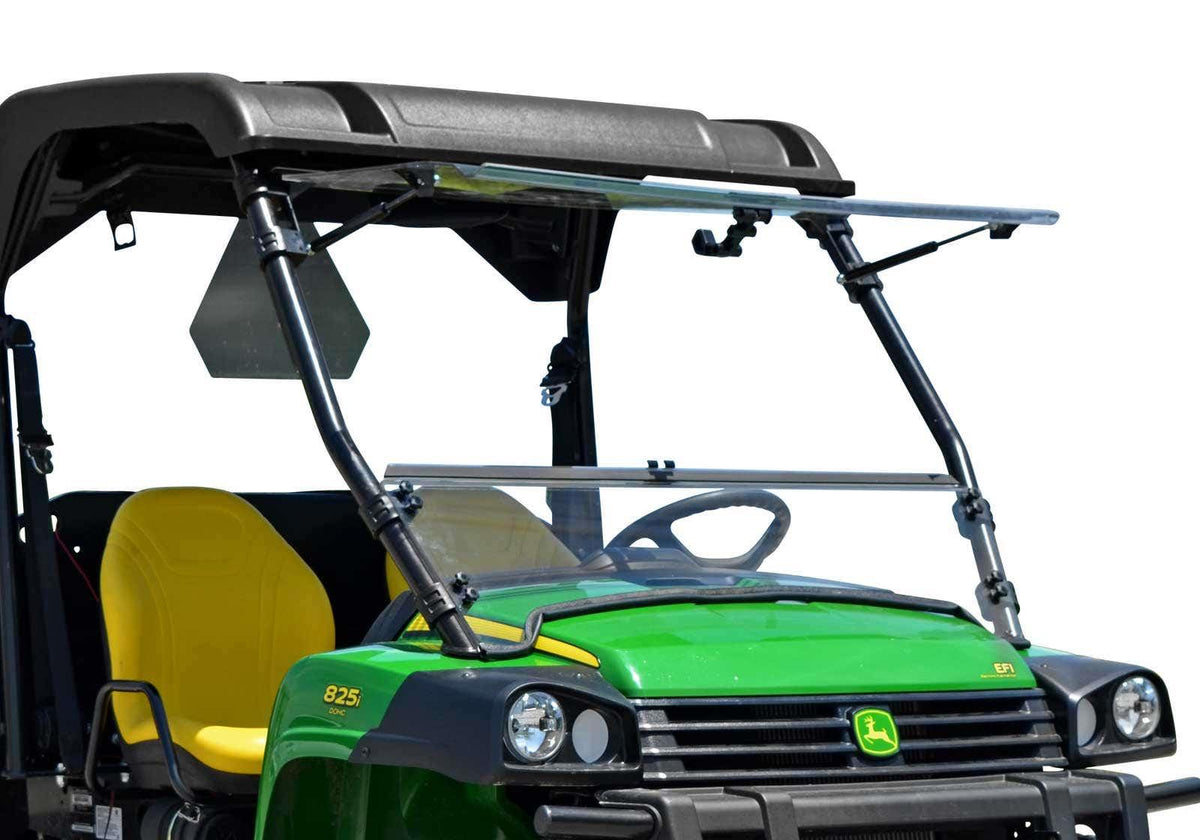 SuperATV Flip Windshield for John Deere Gator
