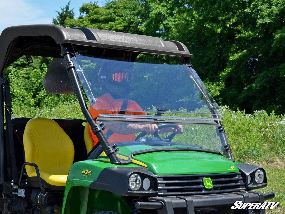 SuperATV Flip Windshield for John Deere Gator - image 2